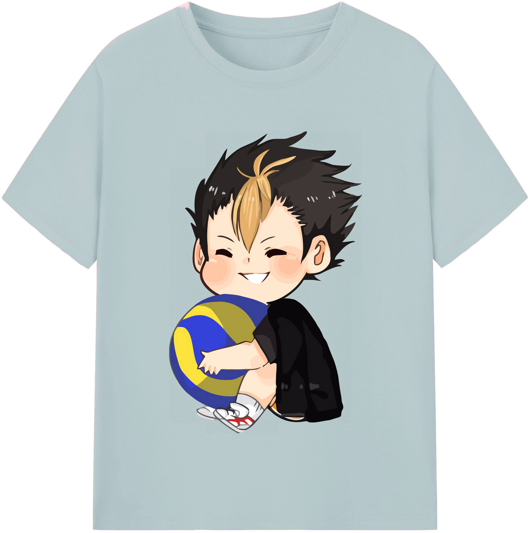 （画像用） ハイキュー!! Haikyu!! 綿100％半袖Tシャツ（フロントプリント）
